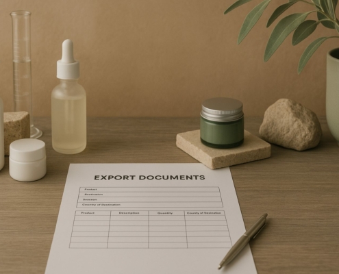 Formalités douanières et documents d’export – Aromadunes Lab